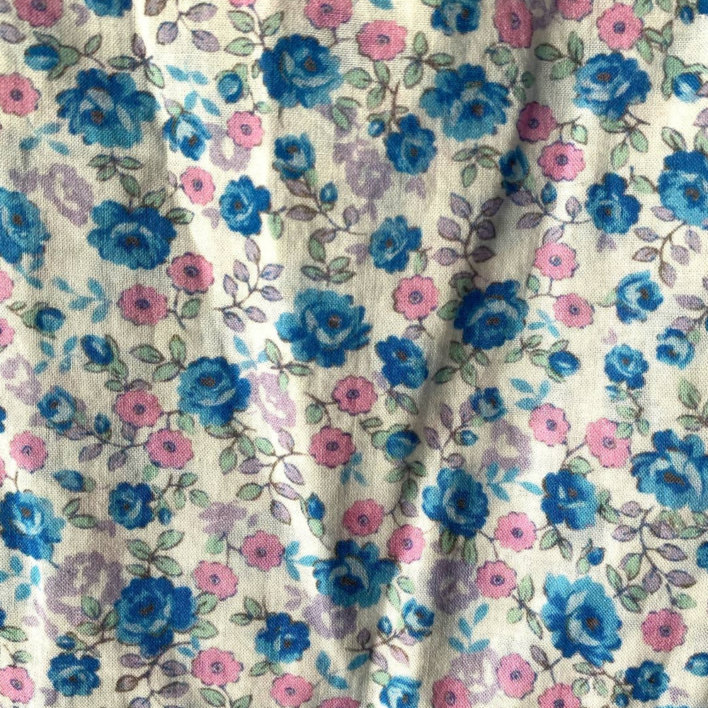 LoveShackFancy Angie Dress Midi Floral Crushed Blueberries, size 6, NWT - Picture 8 of 12